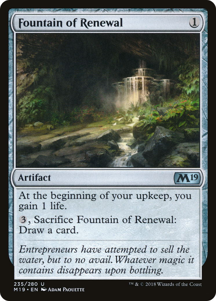 Fountain of Renewal (M19) 235 - WZRD TCG