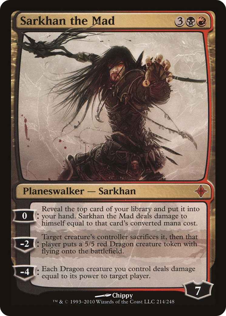 Sarkhan the Mad (ROE) 214 - WZRD TCG