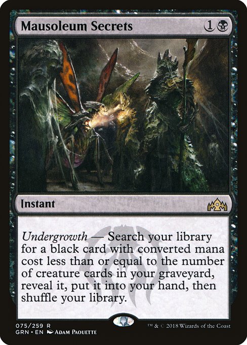 Mausoleum Secrets front