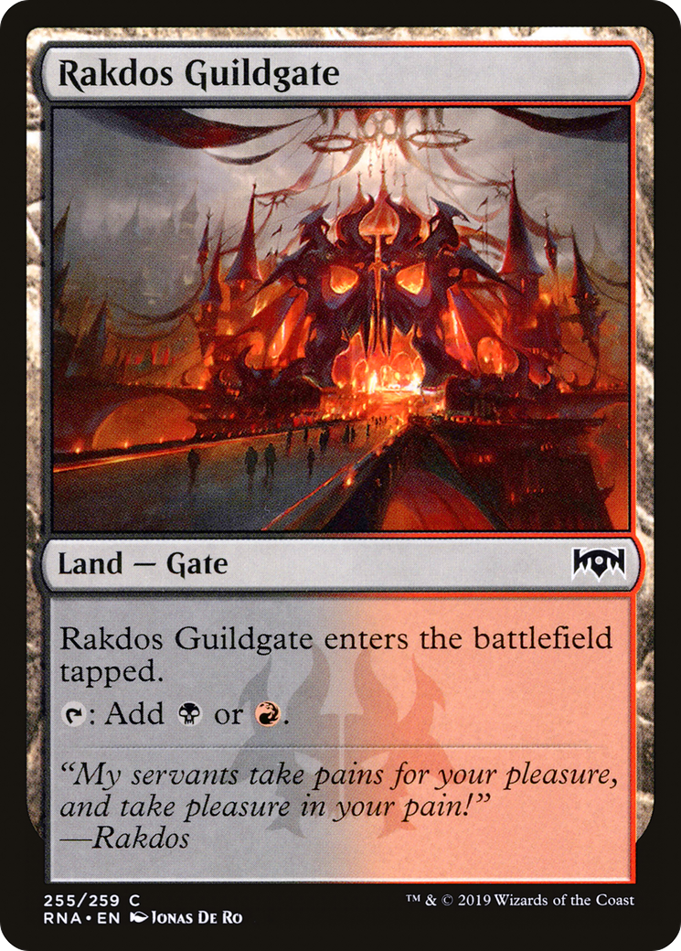 Rakdos Guildgate (RNA) 255