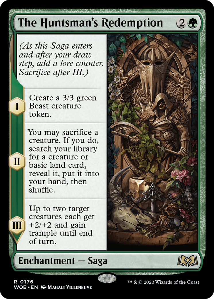 The Huntsman's Redemption (WOE) 176 - WZRD TCG