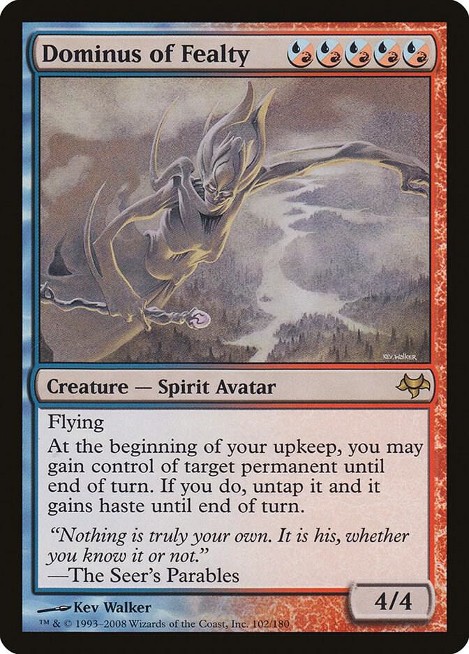 Dominus of Fealty, EVE, 102, NM