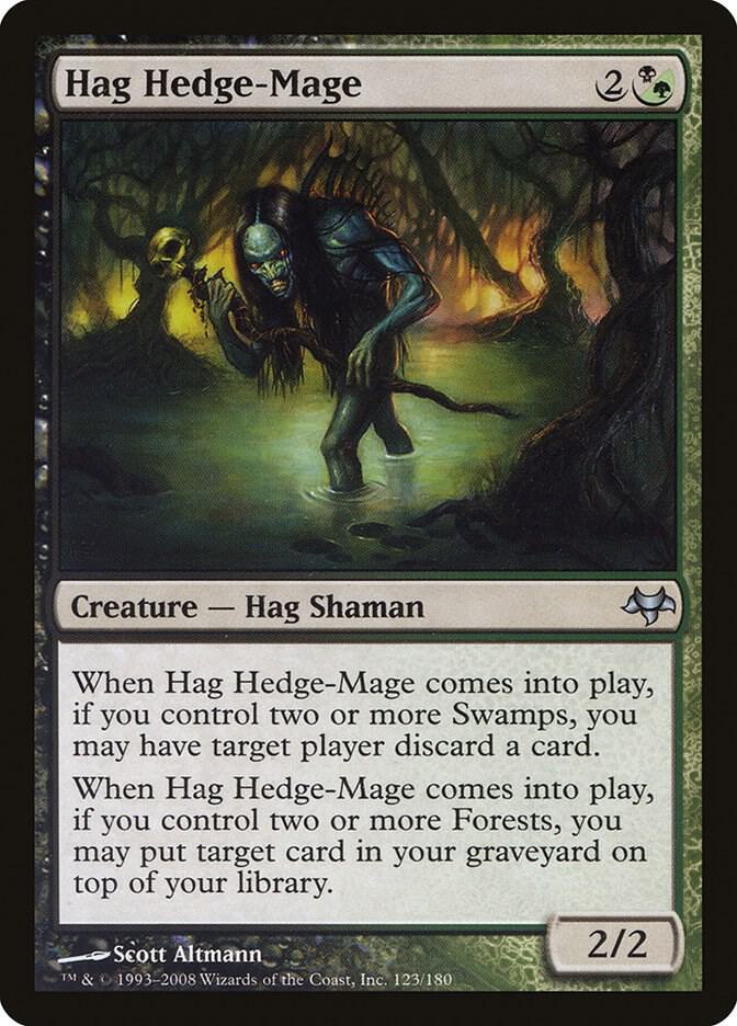 Hag Hedge-Mage, EVE, 123, NM, Foil