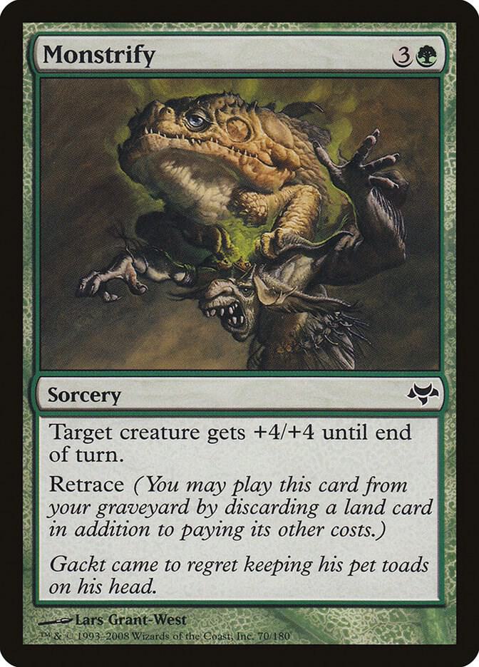 Monstrify, EVE, 70, NM, Foil