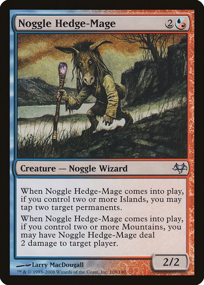 Noggle Hedge-Mage, EVE, 108, NM