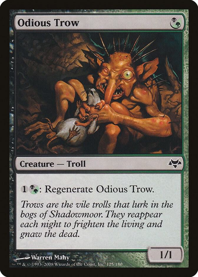 Odious Trow, EVE, 125, NM, Foil
