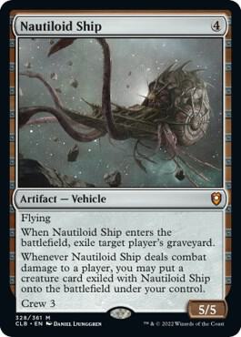 Nautiloid Ship,, 328, Near Mint, Foil