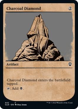 Charcoal Diamond (Showcase), CLB, 442, NM
