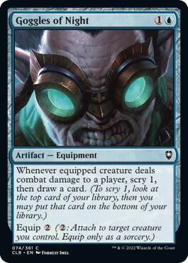 Goggles of Night, CLB, 74, NM