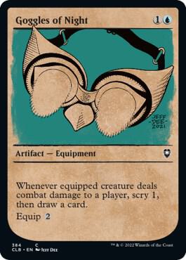 Goggles of Night (Showcase), CLB, 384, NM