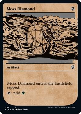 Moss Diamond (Showcase), CLB, 448, NM