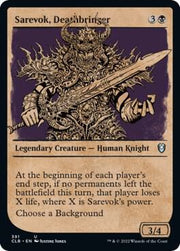 Sarevok, Deathbringer (Showcase), CLB, 391, NM