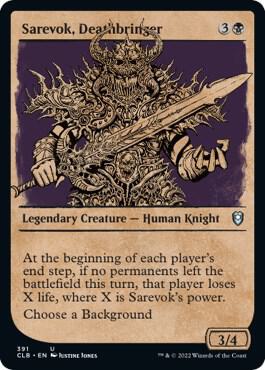 Sarevok, Deathbringer (Showcase), CLB, 391, NM