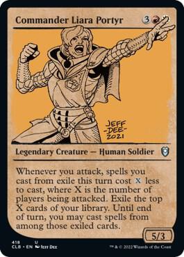 Commander Liara Portyr (Showcase), CLB, 418, NM