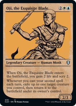Oji, the Exquisite Blade (Showcase), CLB, 436, NM