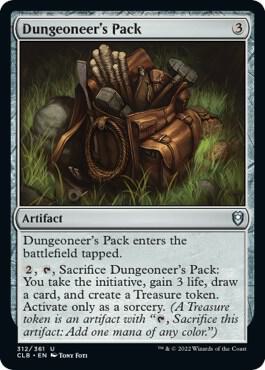 Dungeoneer's Pack, CLB, 312, NM