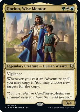Gorion, Wise Mentor, CLB, 276, NM