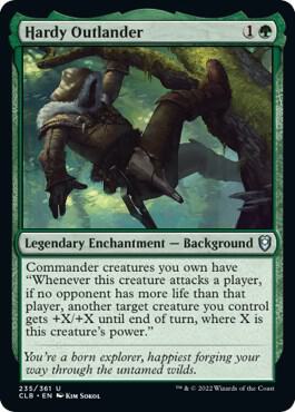 Hardy Outlander, CLB, 235, NM, Foil