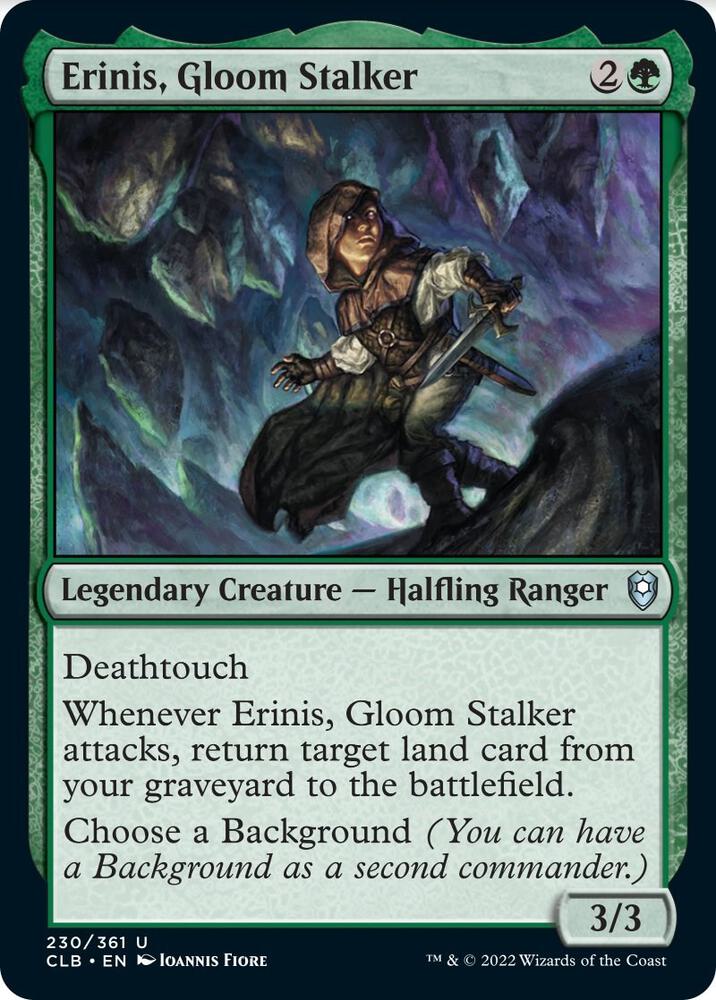 Erinis, Gloom Stalker, CLB, 230, NM