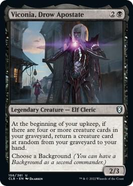 Viconia, Drow Apostate, CLB, 156, NM