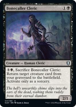 Bonecaller Cleric, CLB, 117, NM