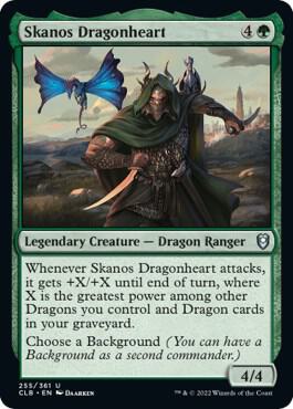 Skanos Dragonheart, CLB, 255, NM