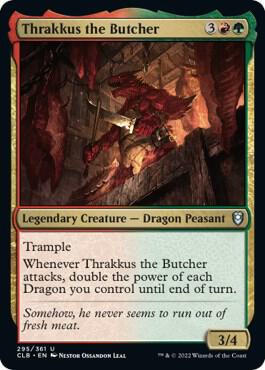 Thrakkus the Butcher, CLB, 295, NM