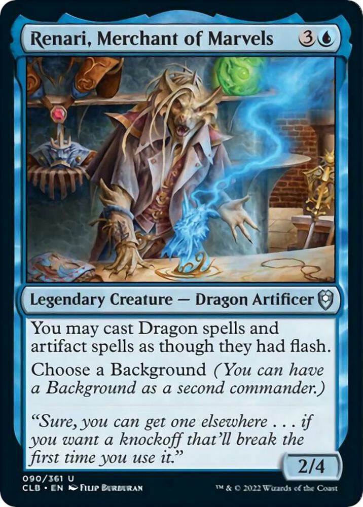Renari, Merchant of Marvels, CLB, 90, NM