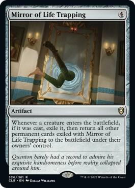 Mirror of Life Trapping, CLB, 326, NM, Foil