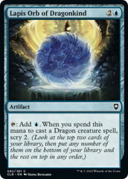 Lapis Orb of Dragonkind, CLB, 82, NM