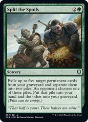 Split the Spoils, CLB, 257, NM, Foil