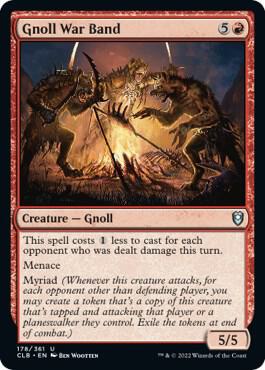 Gnoll War Band, CLB, 178, NM