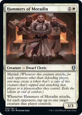 Hammers of Moradin, CLB, 25, NM