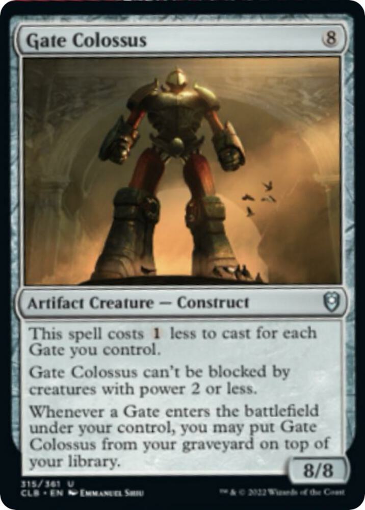 Gate Colossus, CLB, 315, NM