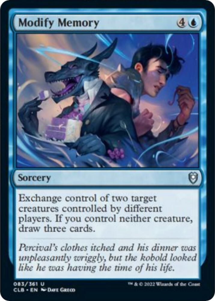 Modify Memory, CLB, 83, NM, Foil