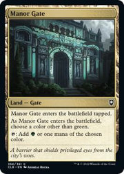 Manor Gate, CLB, 356, NM, Foil