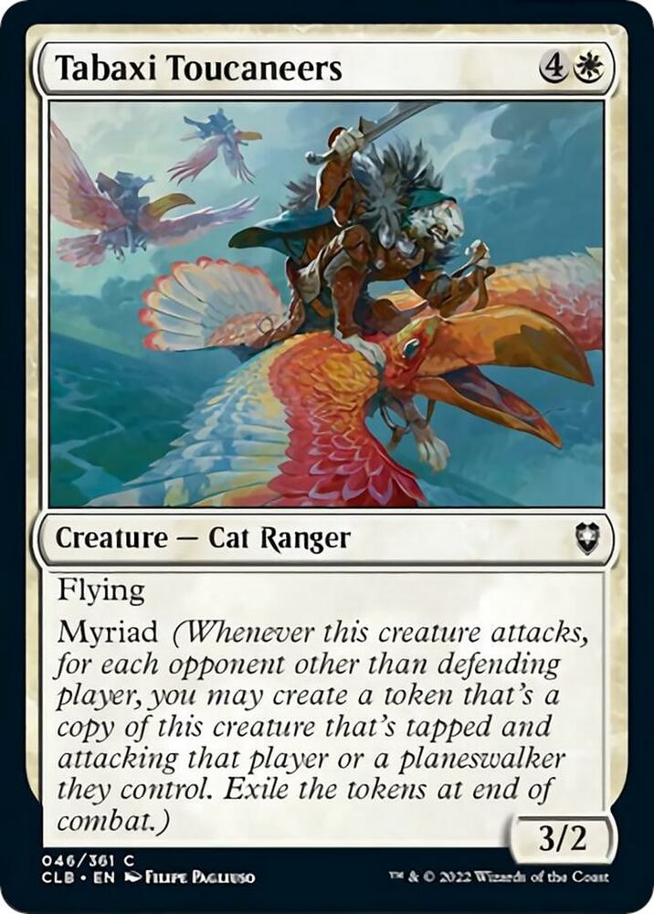 Tabaxi Toucaneers, CLB, 46, NM
