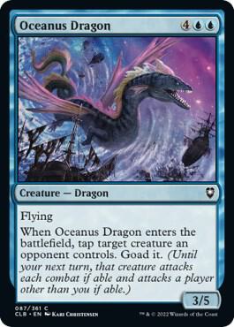Oceanus Dragon, CLB, 87, NM