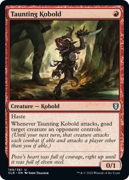 Taunting Kobold, CLB, 199, NM