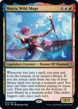 Neera, Wild Mage, CLB, 288, NM