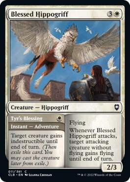 Blessed Hippogriff, CLB, 11, NM, Foil