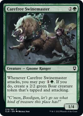Carefree Swinemaster, CLB, 219, NM, Foil