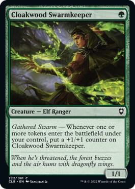 Cloakwood Swarmkeeper, CLB, 222, NM