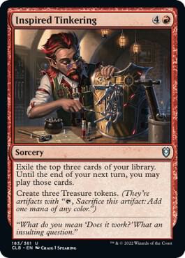 Inspired Tinkering, CLB, 183, NM