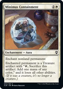 Minimus Containment, CLB, 34, NM