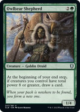 Owlbear Shepherd, CLB, 247, NM