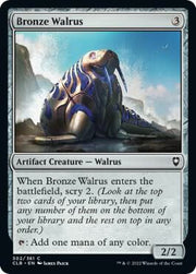 Bronze Walrus, CLB, 302, NM