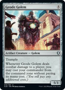 Geode Golem, CLB, 316, NM