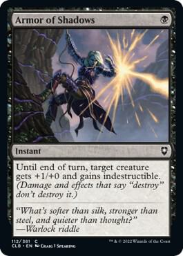 Armor of Shadows, CLB, 112, NM