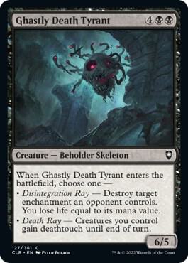 Ghastly Death Tyrant, CLB, 127, NM